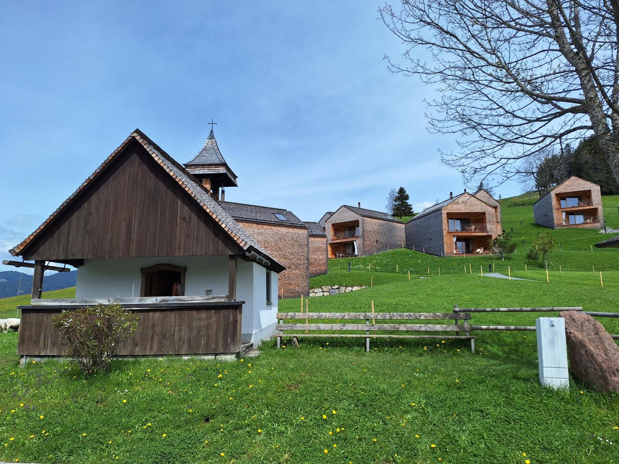 Wohnung Rheintal Im Alpenvorland Batschuns エクステリア 写真